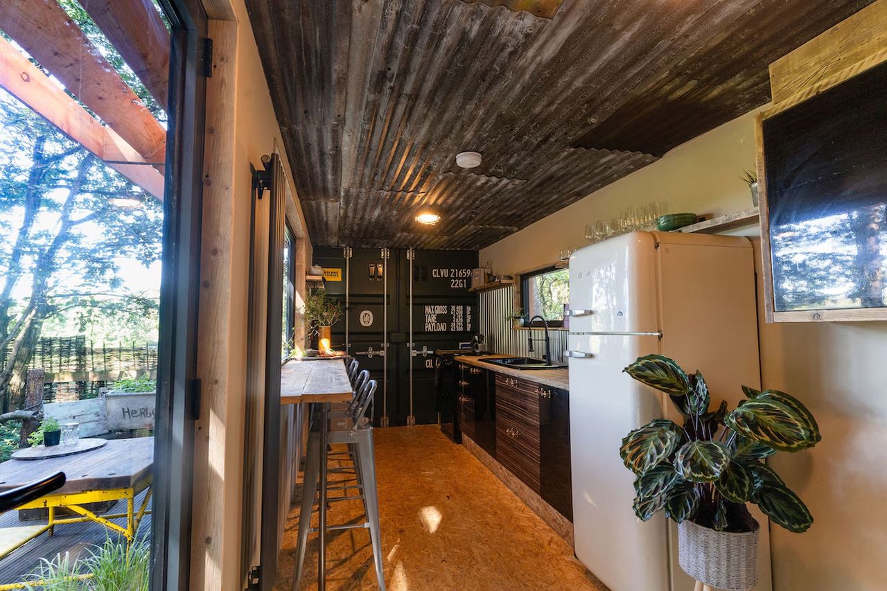 Kitchen of Evergreen Cabin- 1