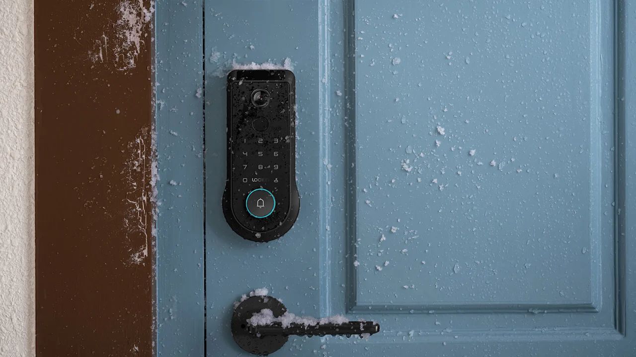 Lockin Veno Pro Touchless Video Smart Lock With Palm Vein Recognition Seeking Funds on Kickstarter