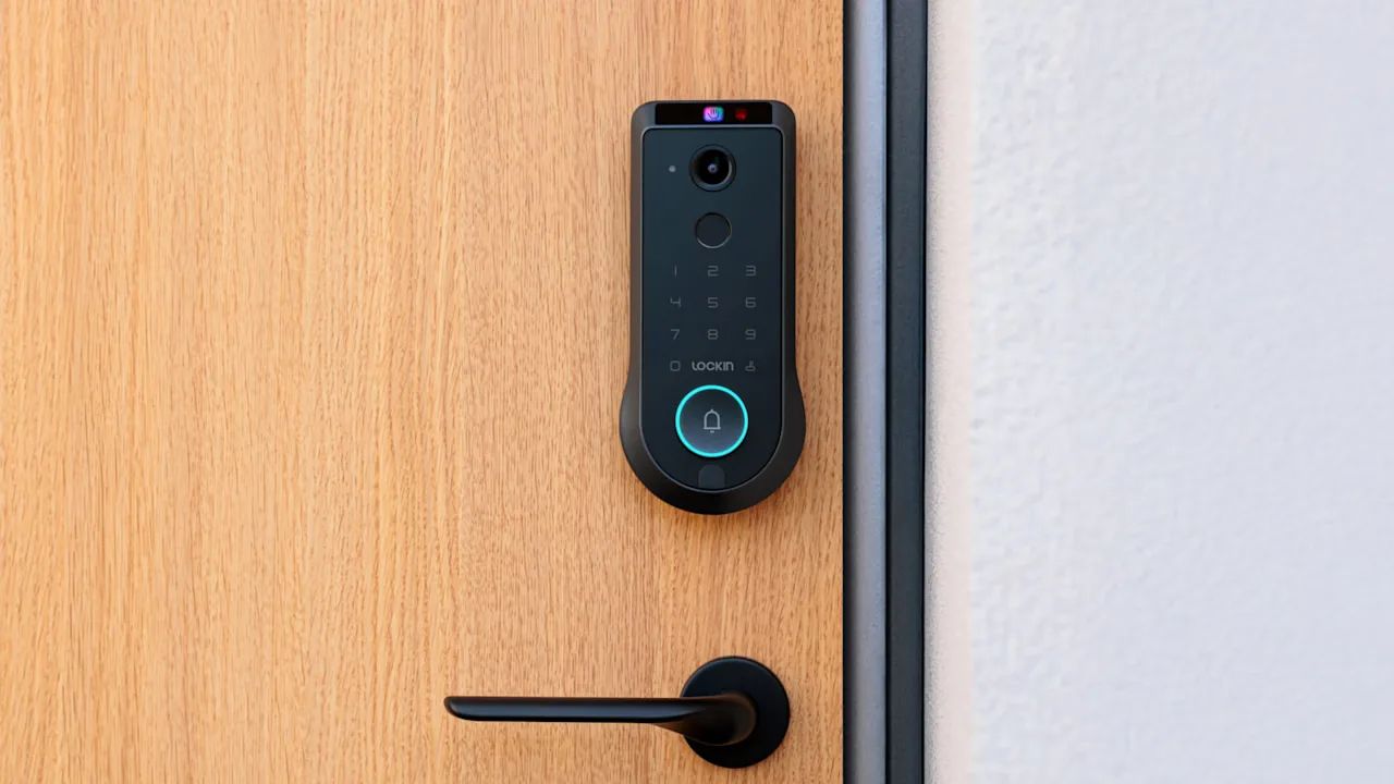 Lockin Veno Pro Touchless Video Smart Lock With Palm Vein Recognition Seeking Funds on Kickstarter