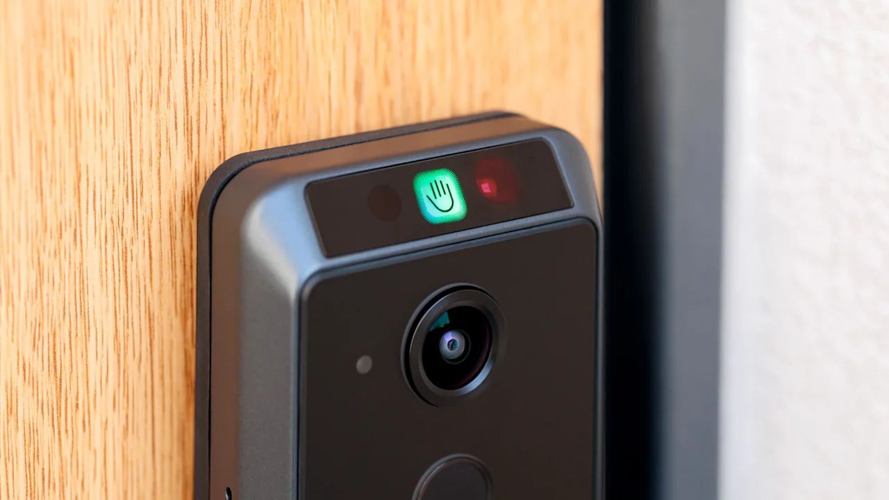 Lockin Veno Pro Touchless Video Smart Lock With Palm Vein Recognition Seeking Funds on Kickstarter