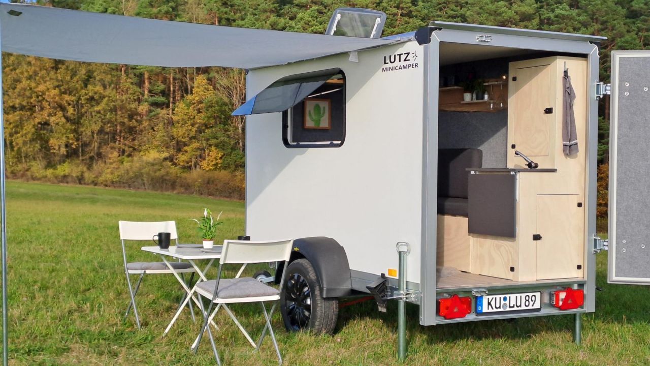 Lutz 2513 Minicamper is Highly Customizable Solution for Camper Enthusiasts