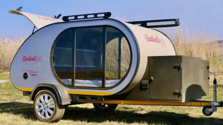 Naledi teardrop trailer by Naledi Campers