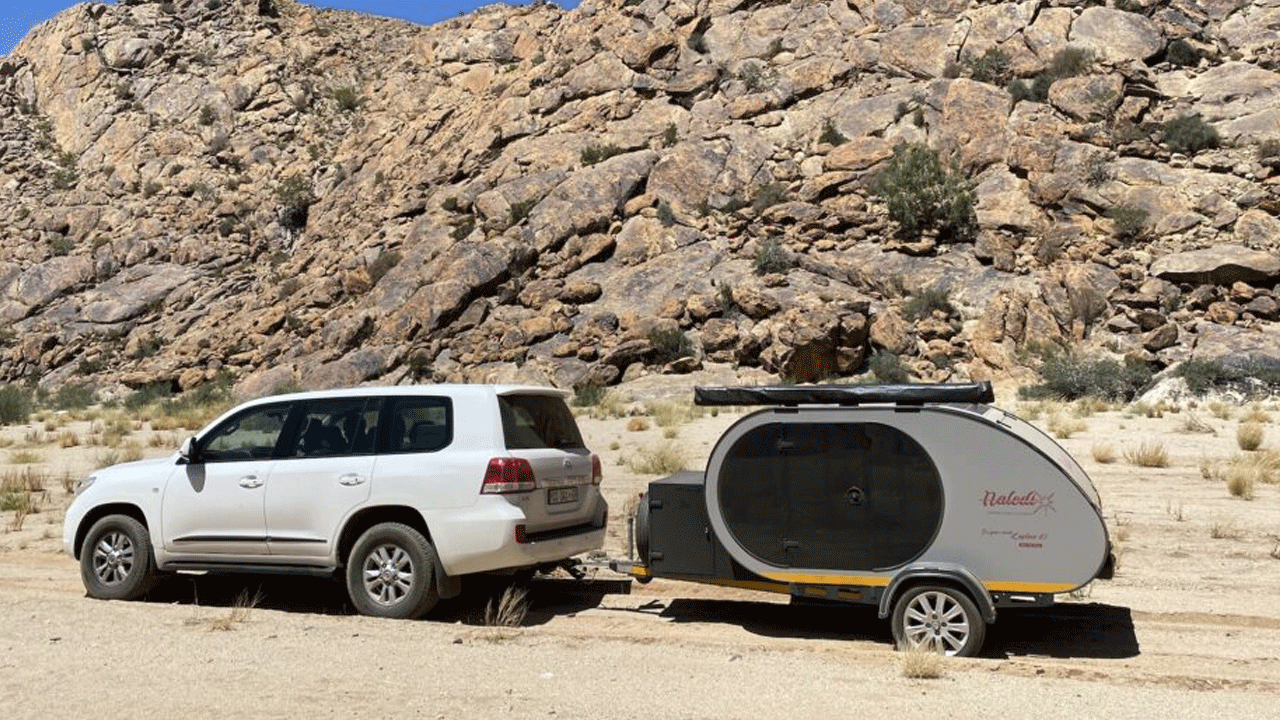 Naledi teardrop trailer by Naledi Campers