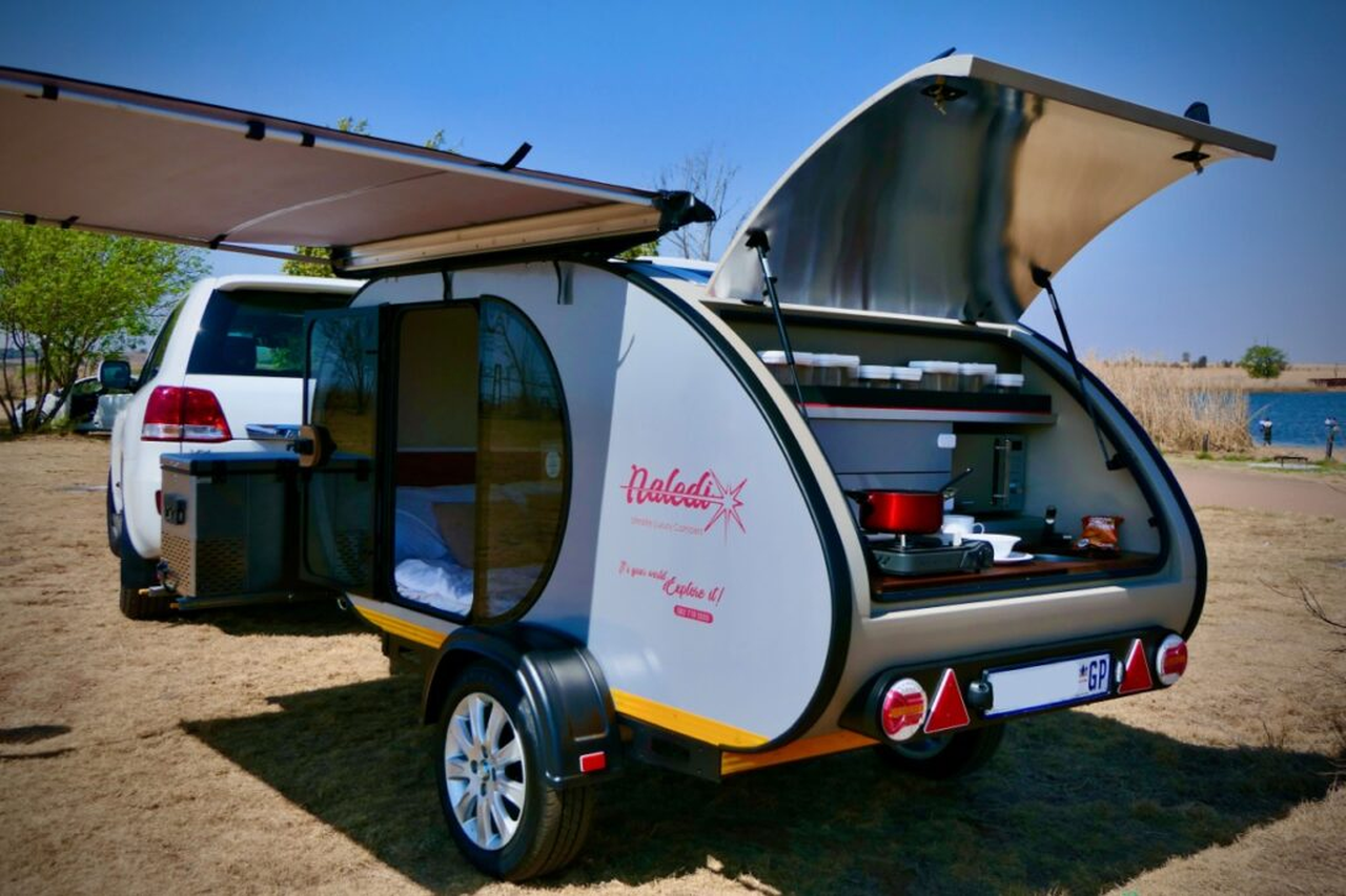 Naledi teardrop trailer by Naledi Campers