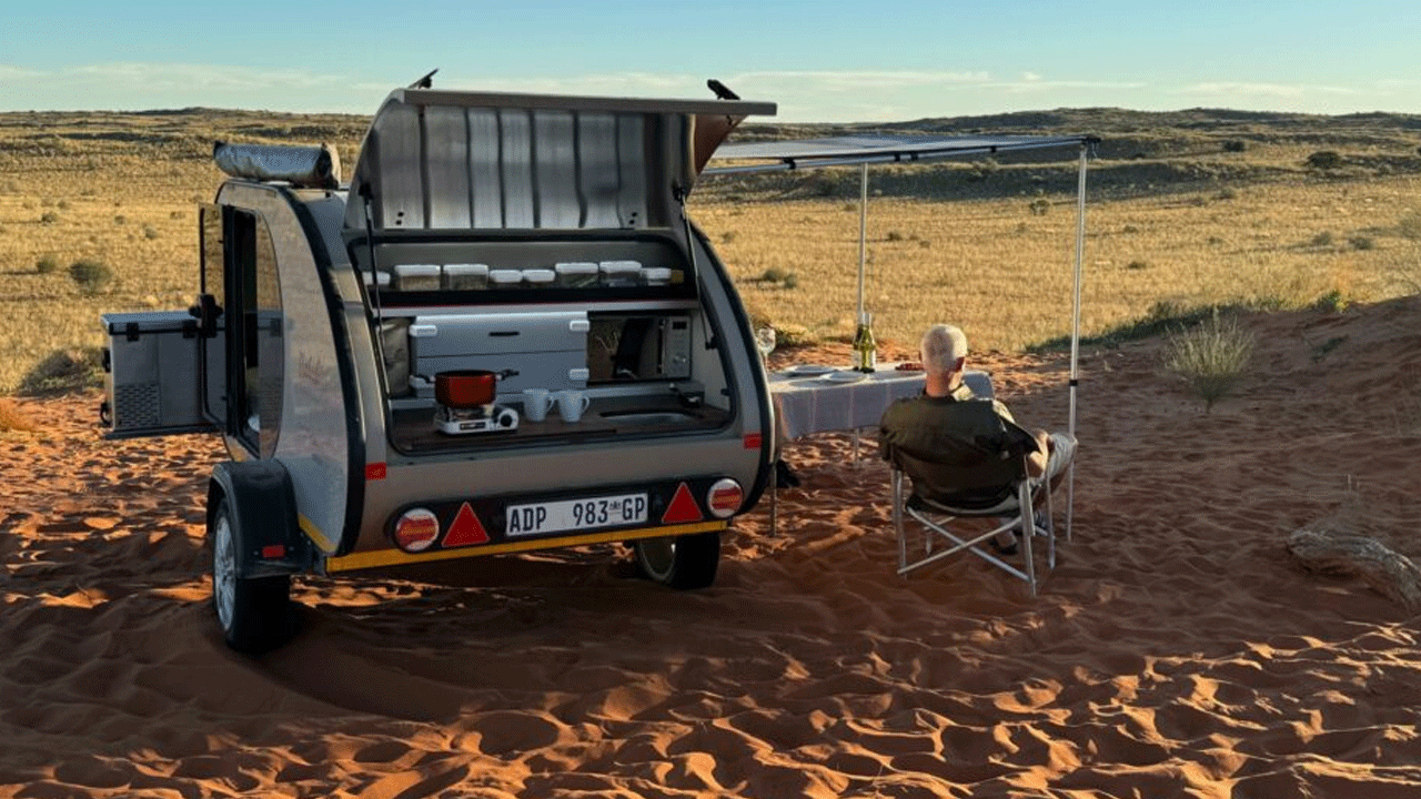 Naledi teardrop trailer by Naledi Campers