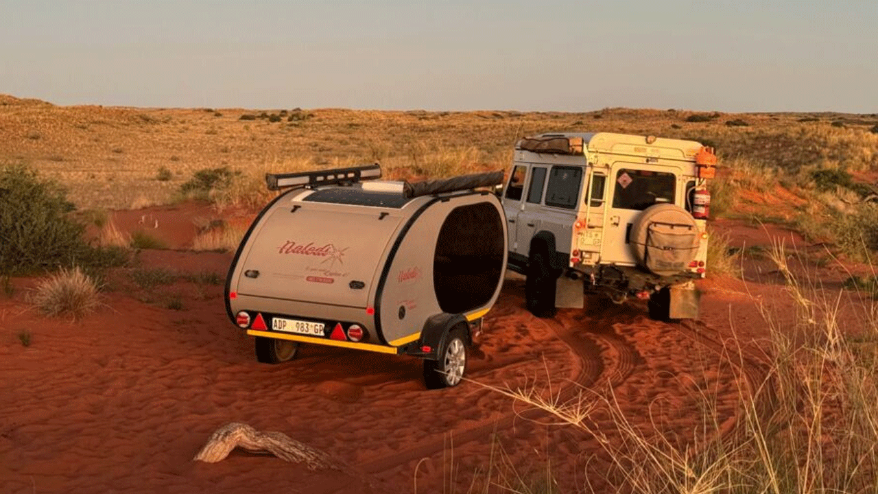 Naledi teardrop trailer by Naledi Campers