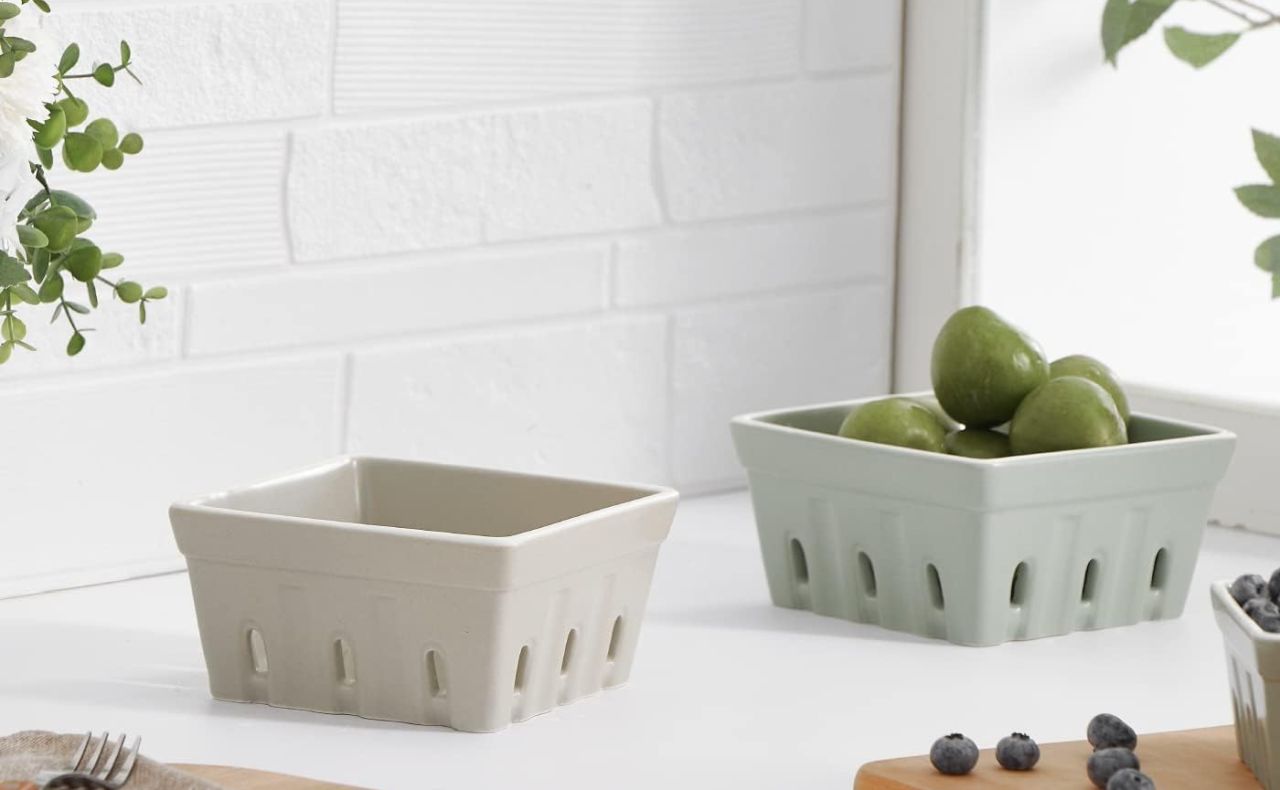 ONEMORE Ceramic Berry Basket