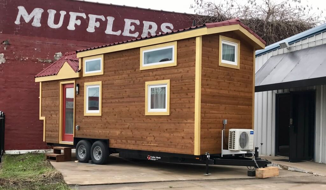 Phil tiny home on wheels