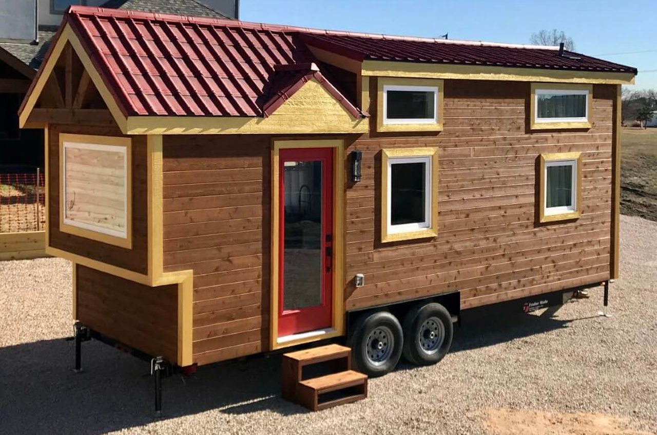 Phil tiny home on wheels