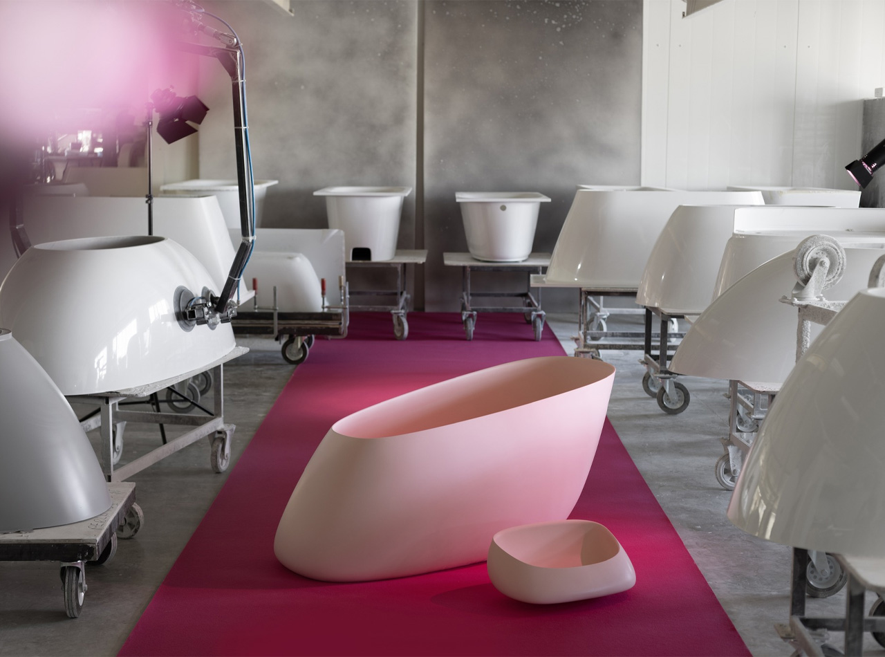 Pointe Bathroom Collection by Karim Rashid for PAA Baths