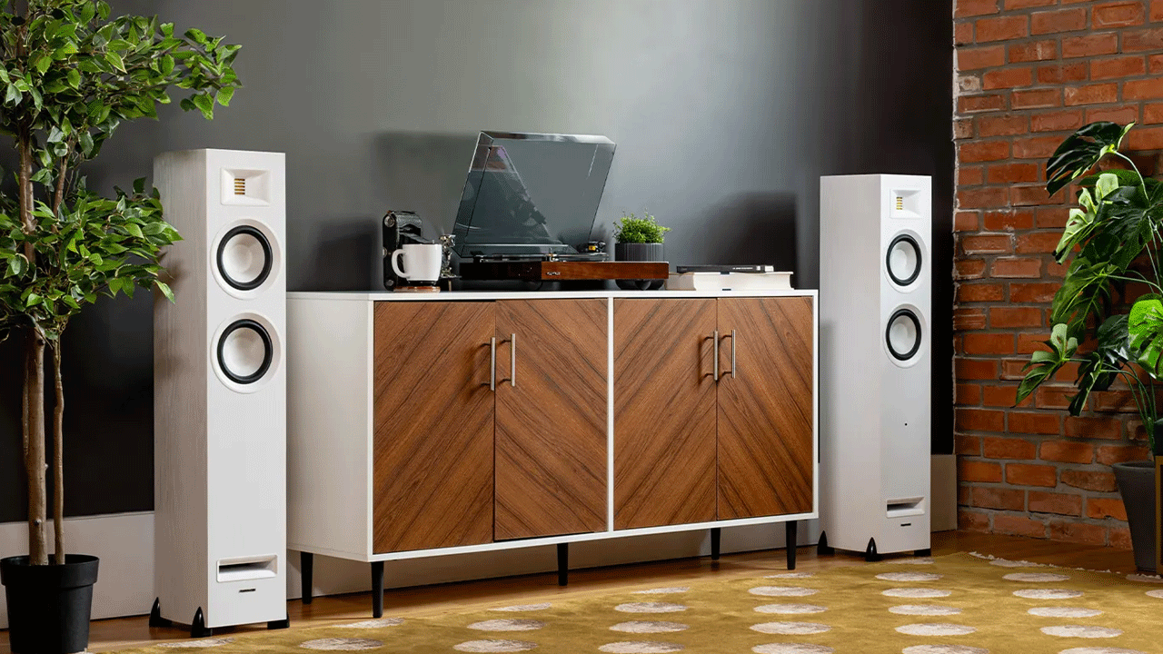 Ri91 Reference Stereo Powered Tower Speakers