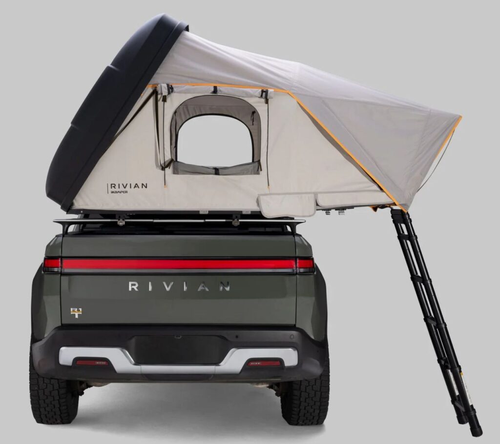 iKamper Skycamp Mini Rooftop Tent for Rivian R1T and R1S