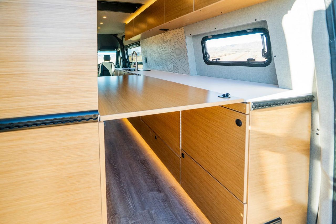 Rossmönster Skye Custom Camper Van Combines Off-Road Capability With Luxurious Living