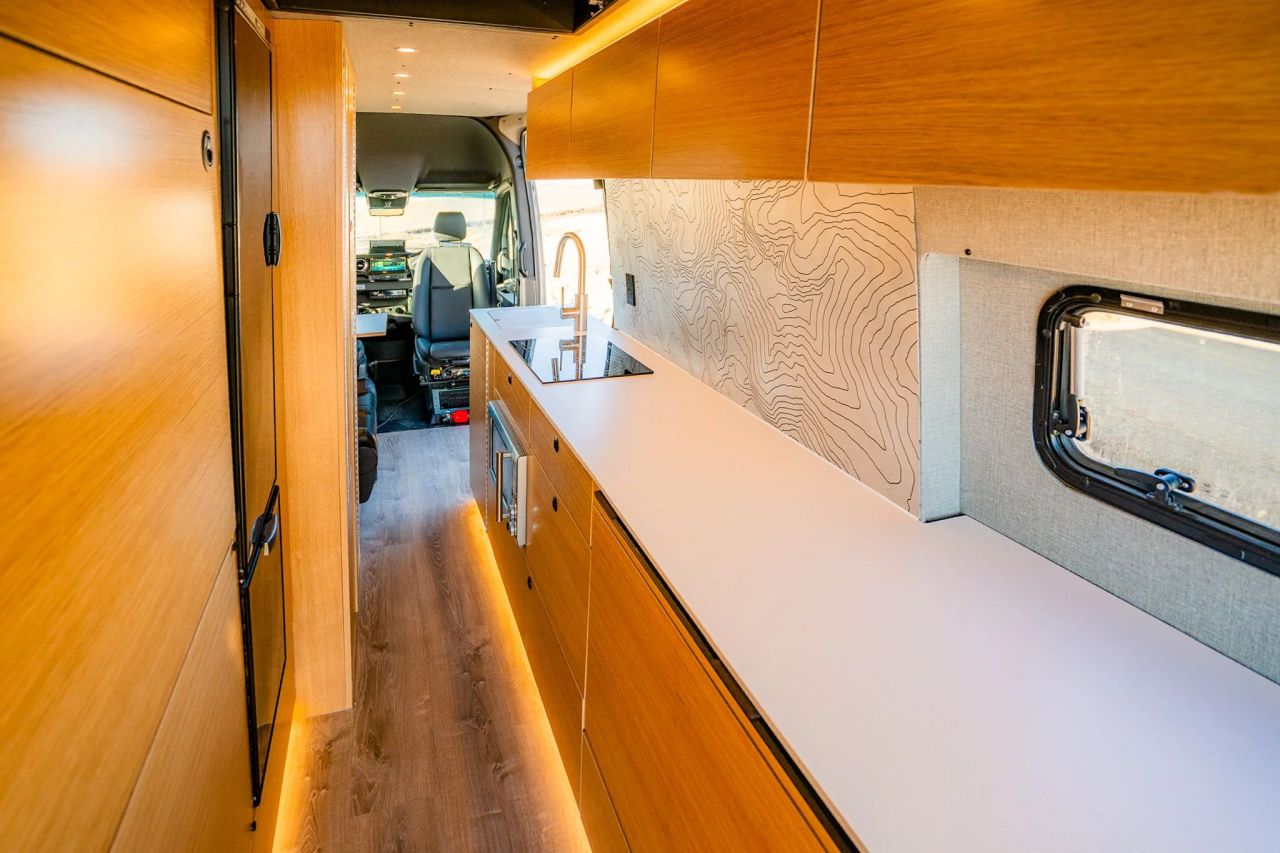 Rossmönster Skye Custom Camper Van Combines Off-Road Capability With Luxurious Living