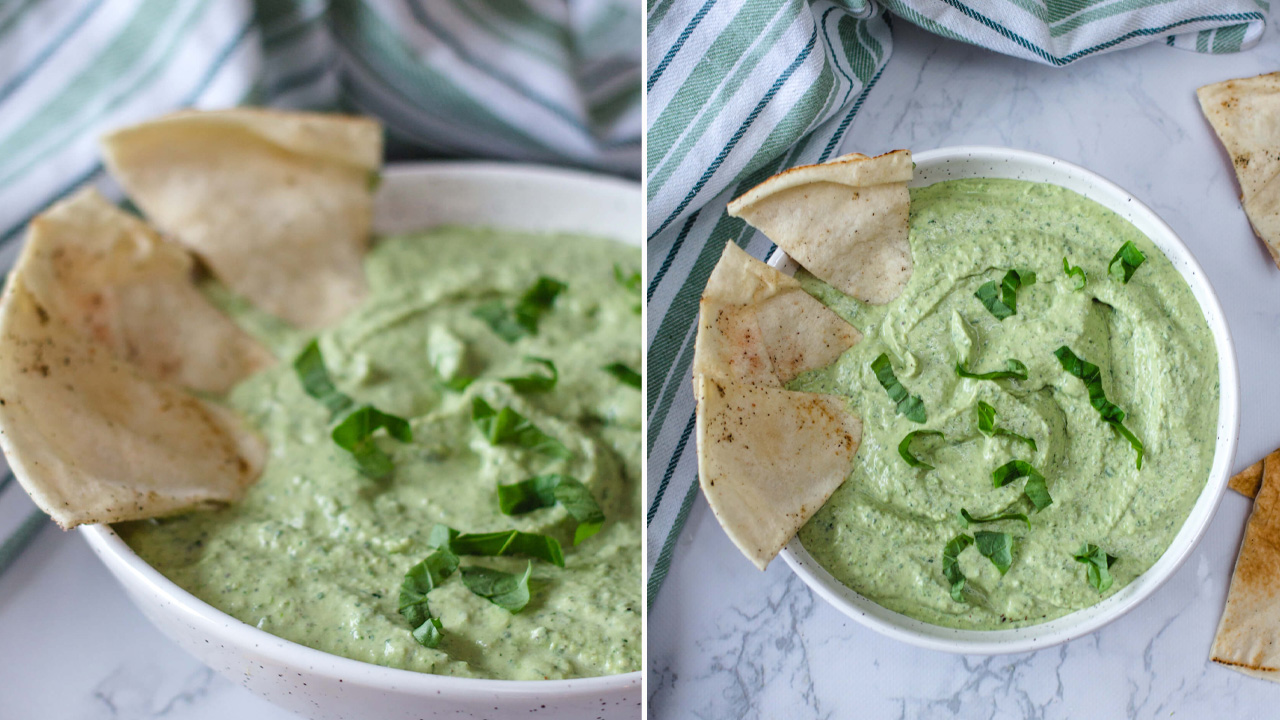 Spicy Avocado Edamame Dip