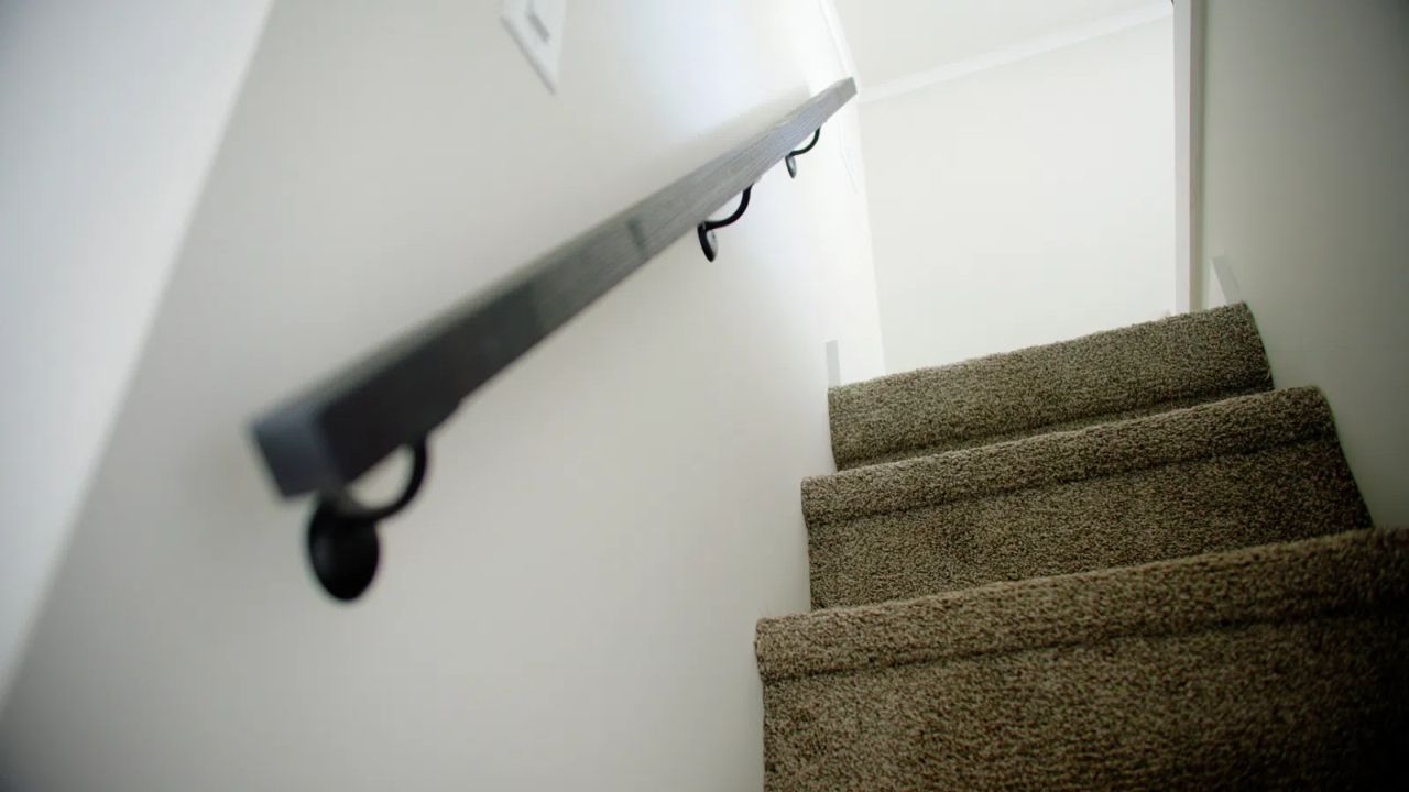 Stairs of Chalet Tiny House