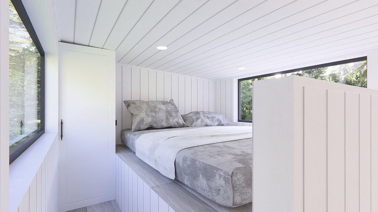 Tesla Tiny House- Master bedroom