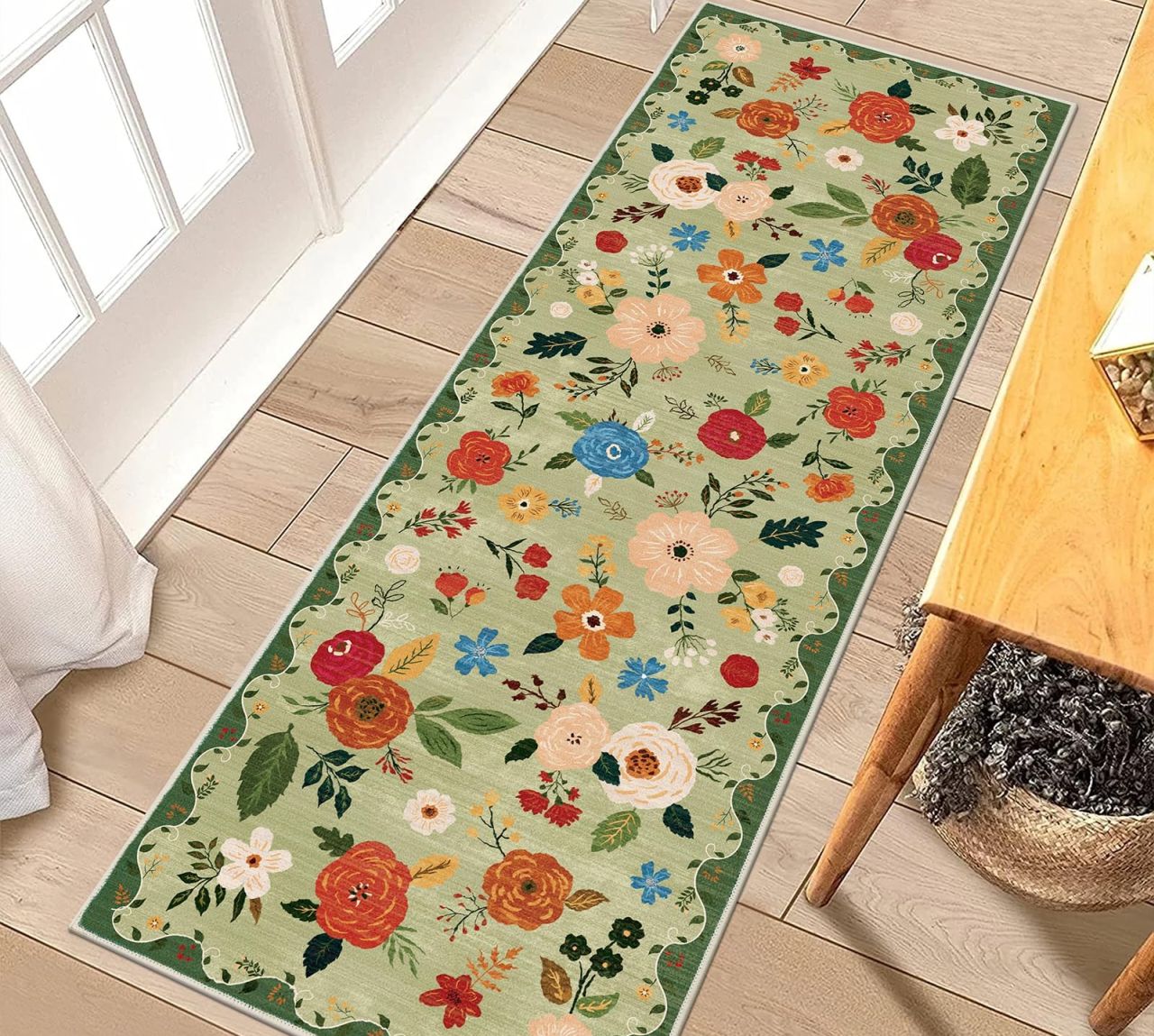 U'Artlines 2'x6' Boho Runner Rug for Hallways