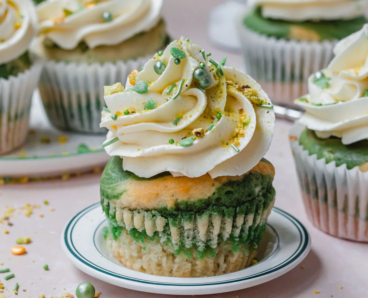 Vegan St. Patrick’s Recipes Vegan Cupcakes