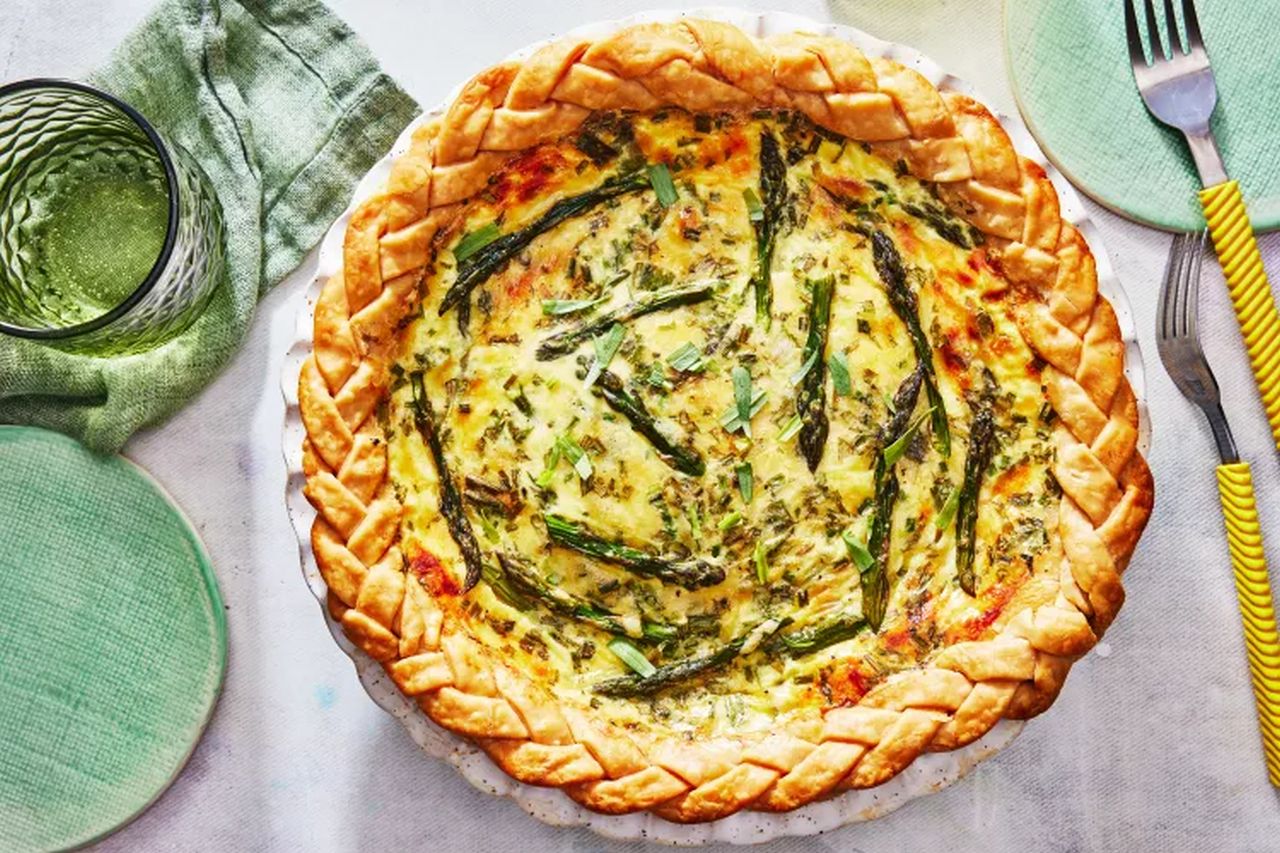 Asparagus Quiche