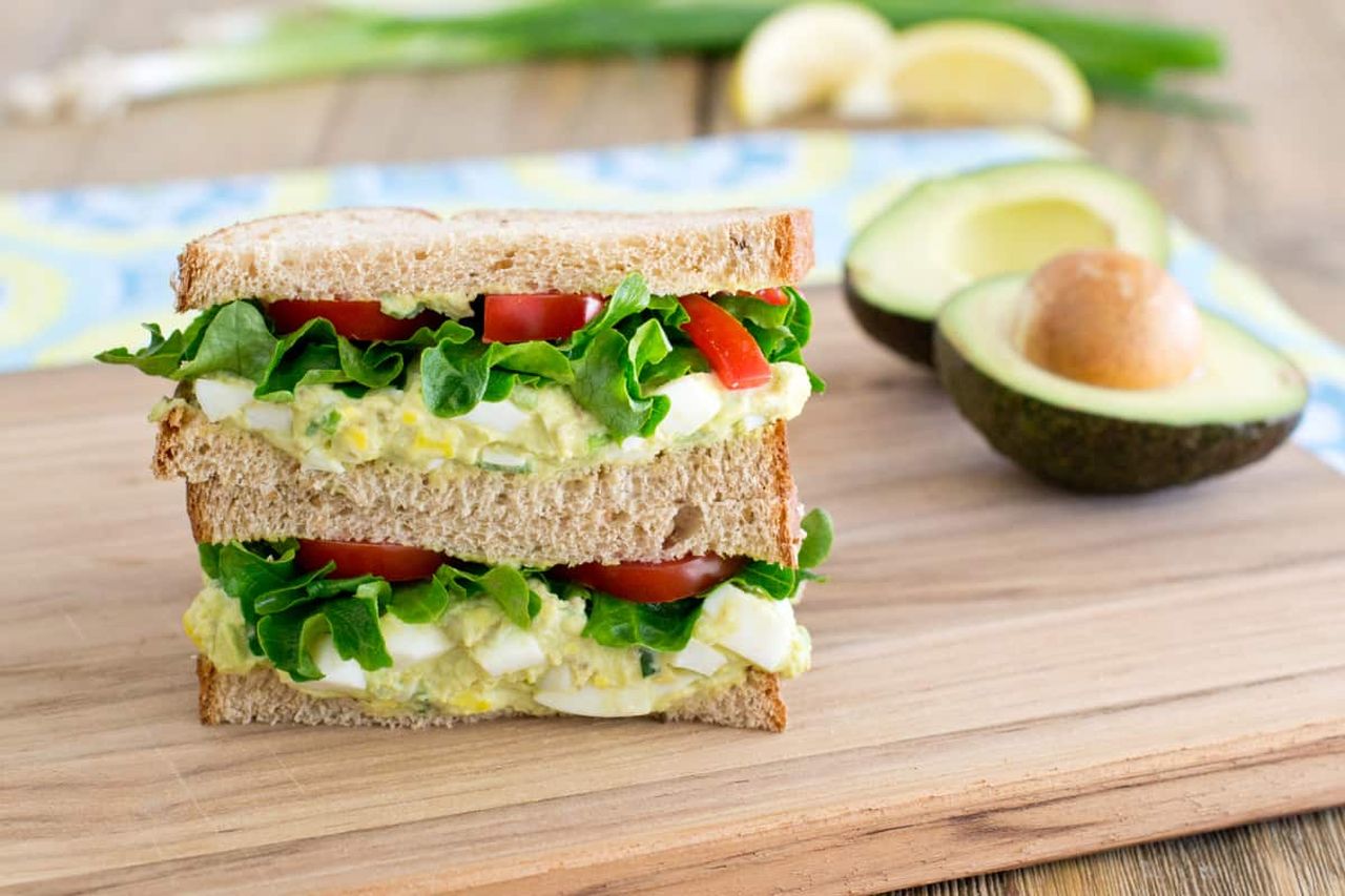 Avocado Egg Salad Sandwich
