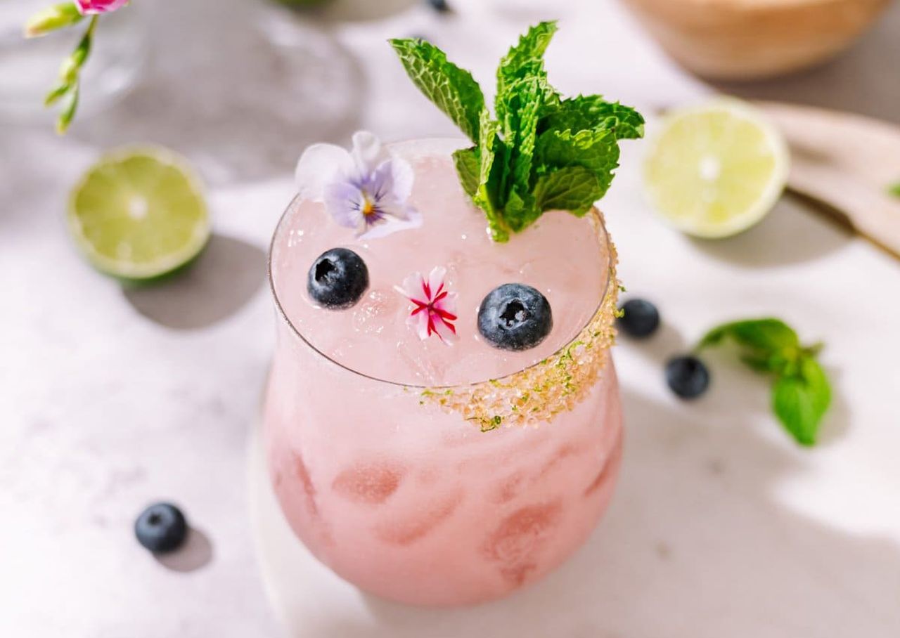 Best Spring Cocktails - Blueberry mojito