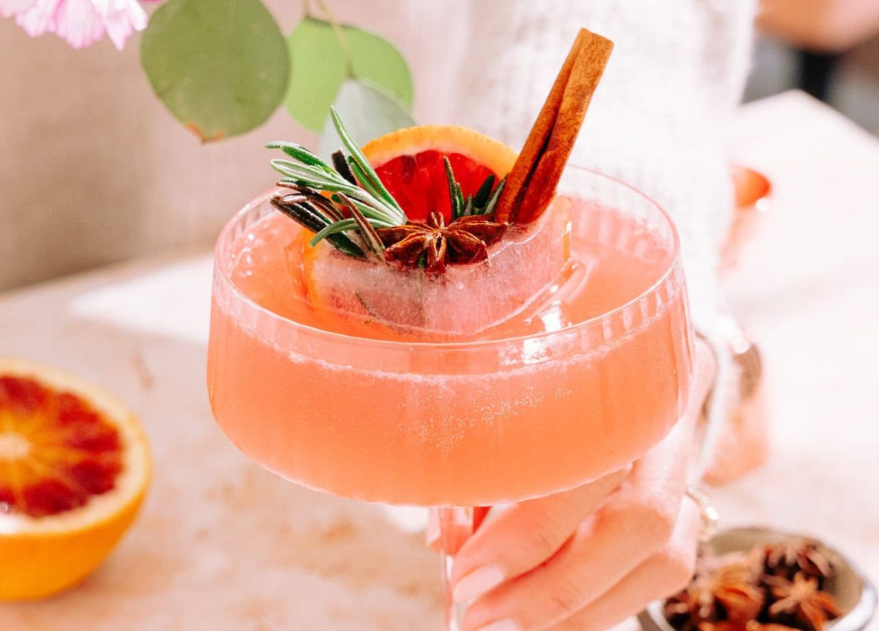 Best Spring Cocktails - Gin Blood Orange Cocktail