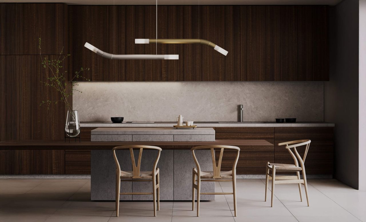 Cantabrina pendant lamp by Stefano Traverso for ITaLamp at Euroluce during milan design week 2025