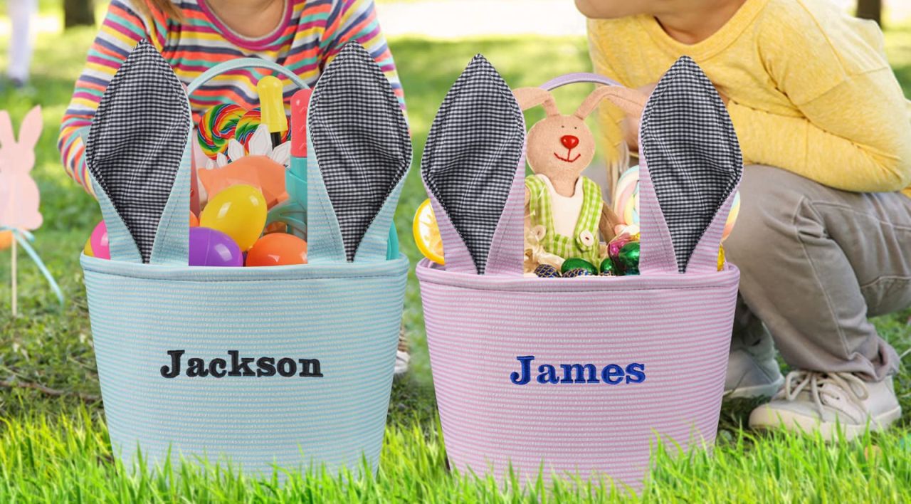 Easter Basket with Ears