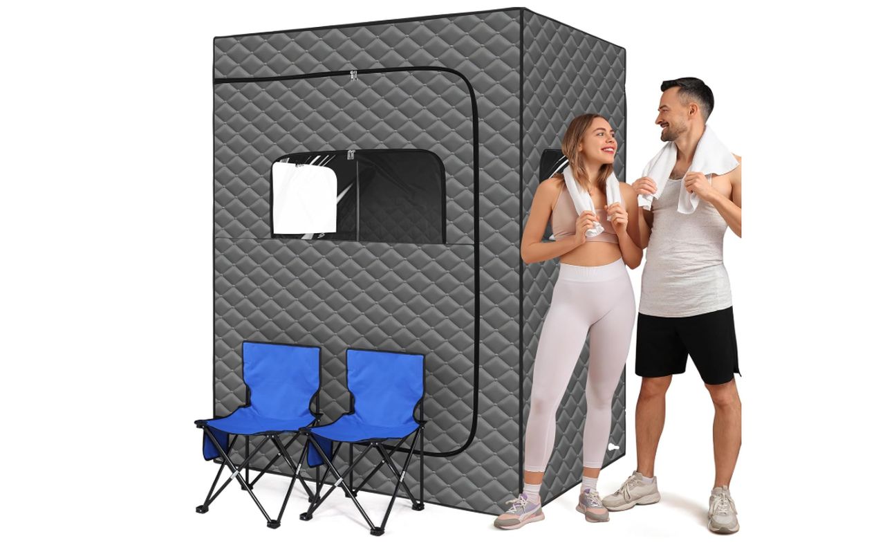 IvyBess 2-Person Portable Steam Sauna Tent