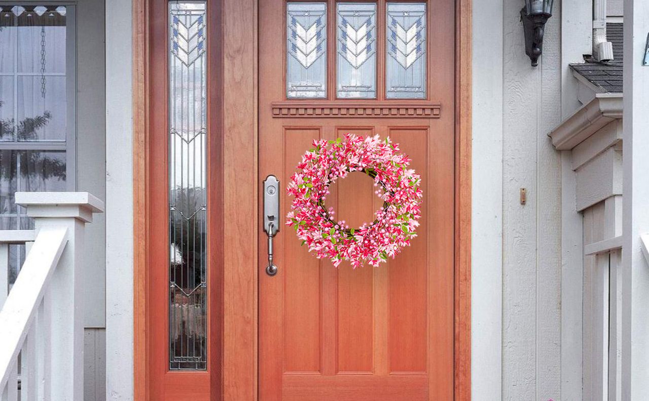 JINGHONG Valentine's Day Wreath