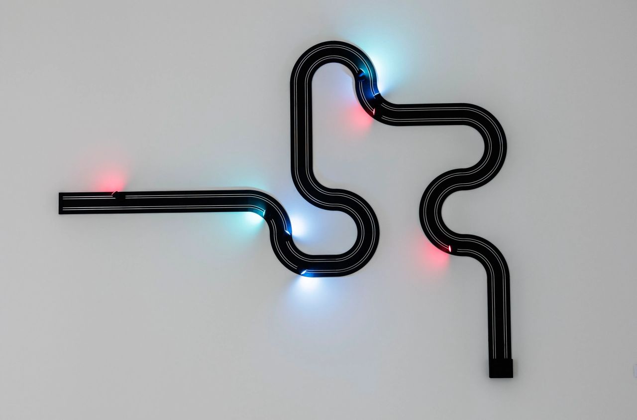 Race of Lights by Davide Groppi at Euroluce during milan design week 2025