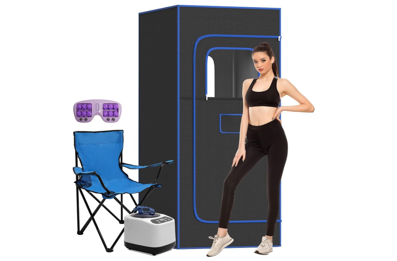 Slendor Portable Steam Sauna Tent with 3L Steamer