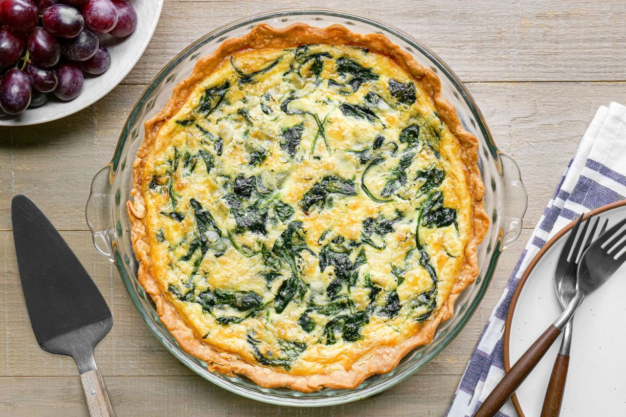 Spinach Quiche