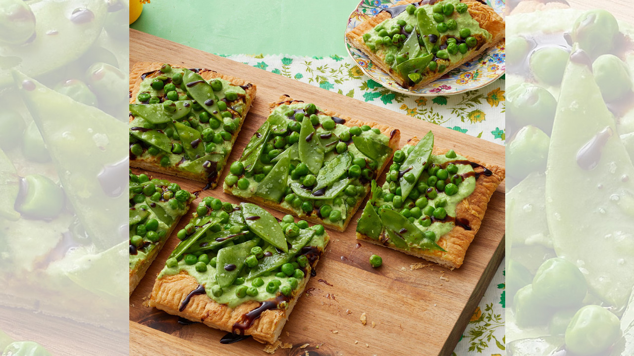 Spring Pea Tart