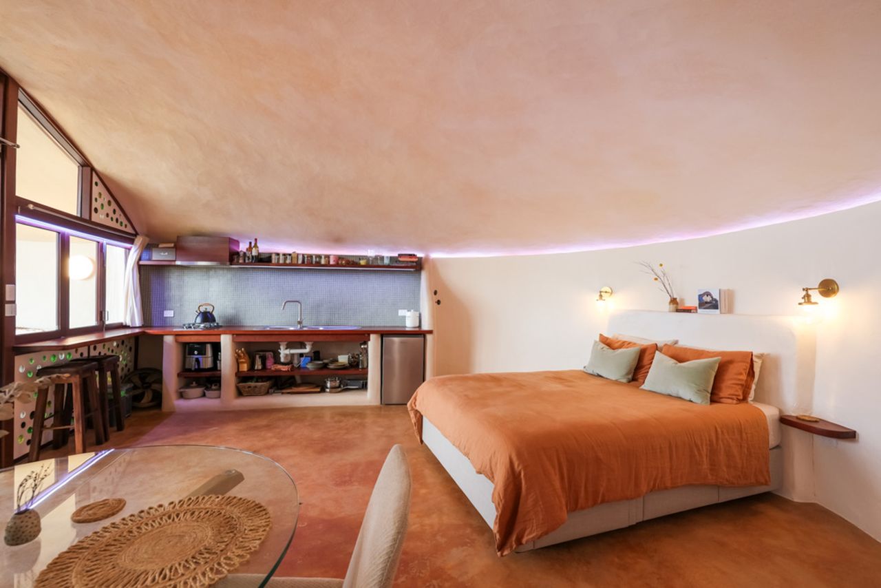 This Earthship Tiny Home in Australia is Bushfire Resilient