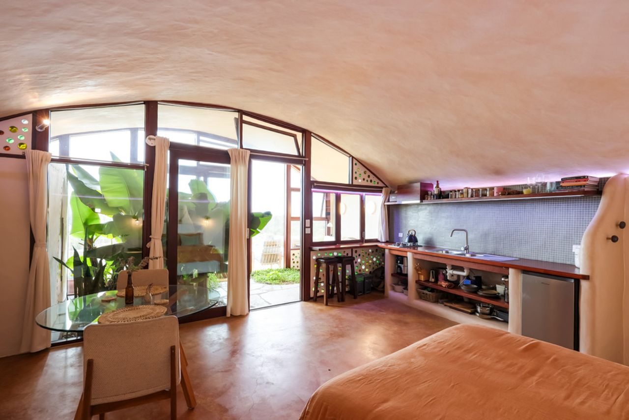 This Earthship Tiny Home in Australia is Bushfire Resilient