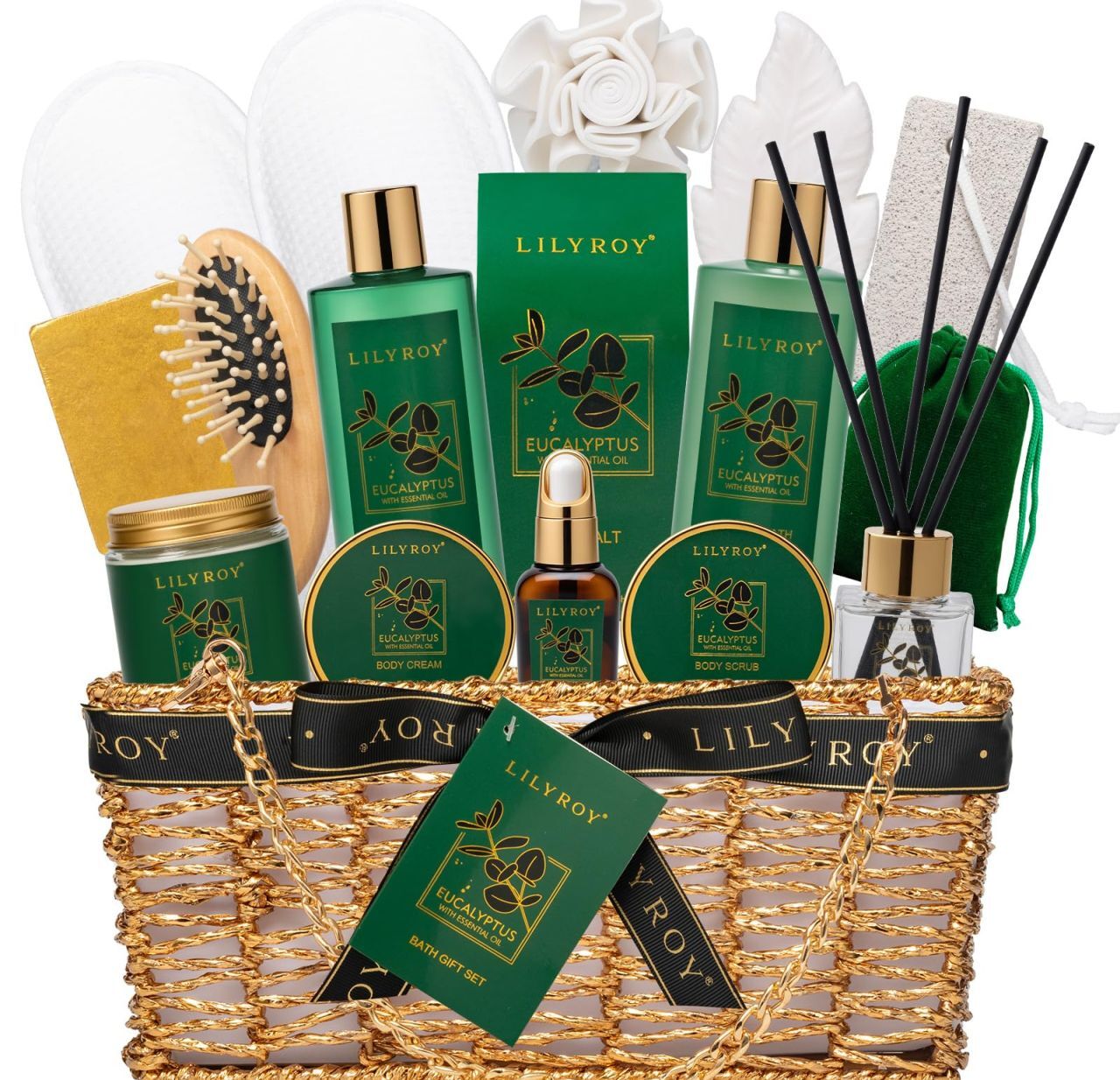 18-Piece Luxury Spa Gift Basket