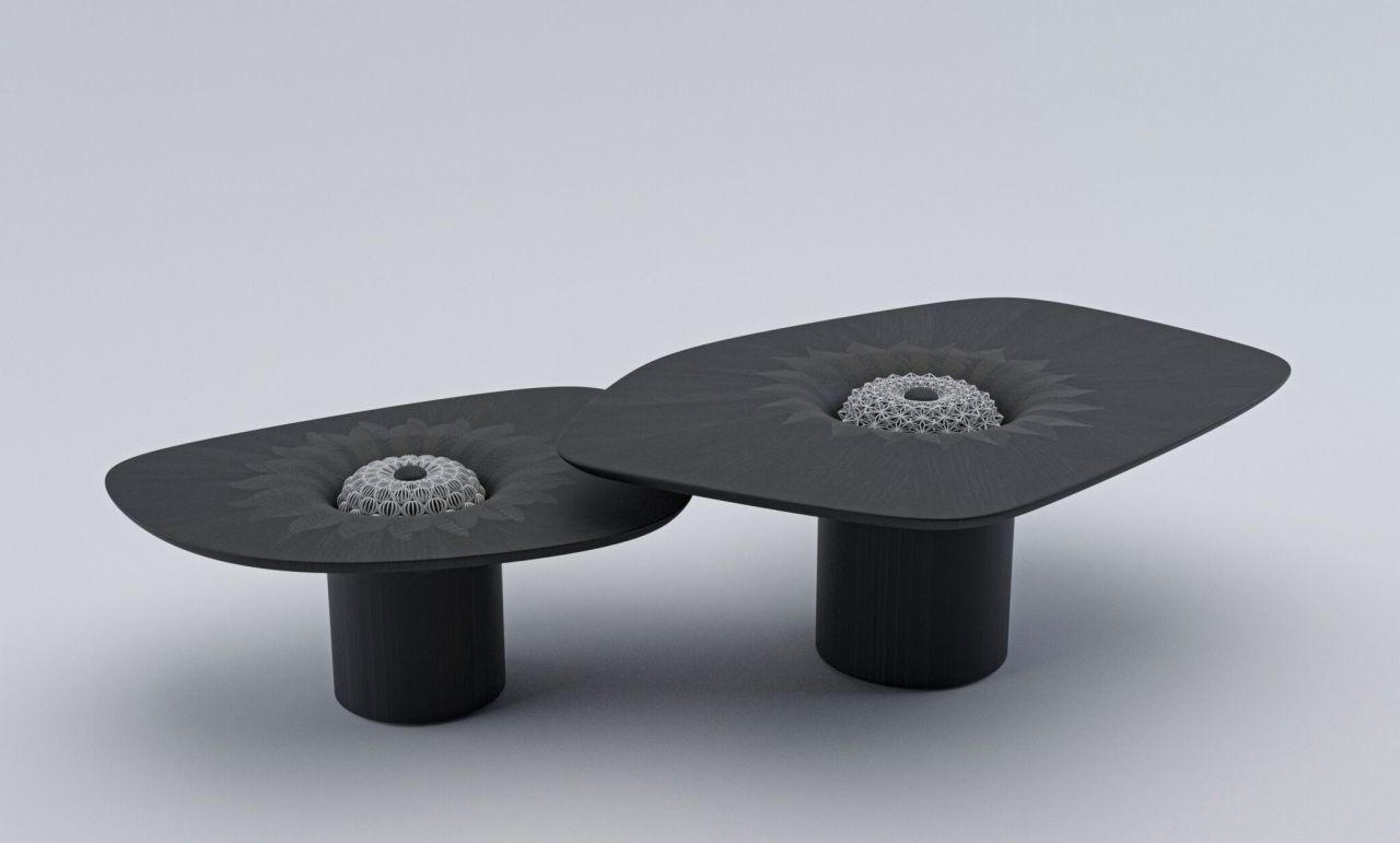 ASTRALE TOILE Coffee Table 3D printed by Line & Raphaël at ICFF 2025