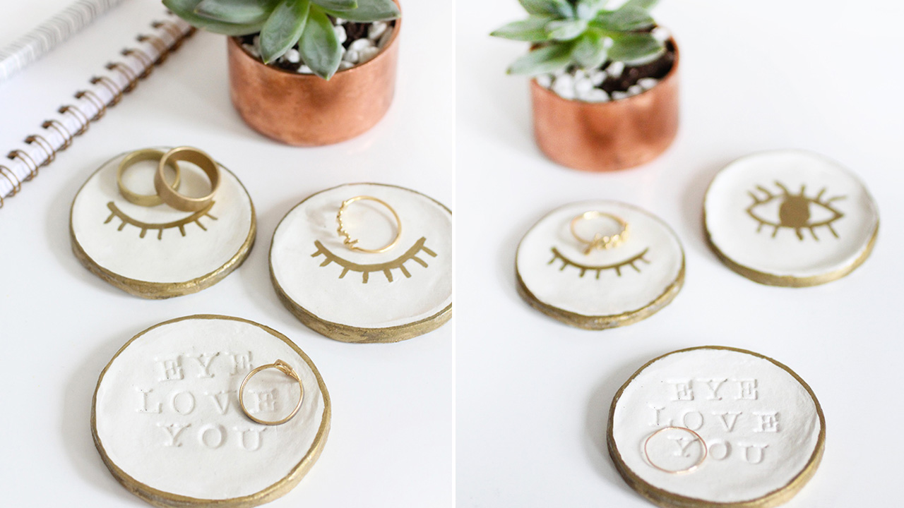 Air Dry Clay Ring Dish