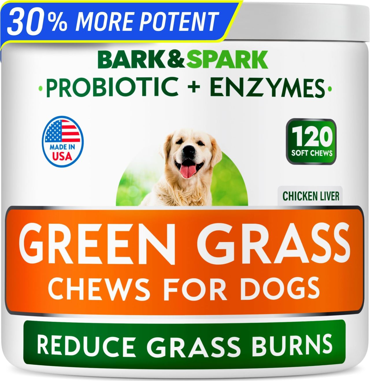 BARK&SPARK Green Grass Chews