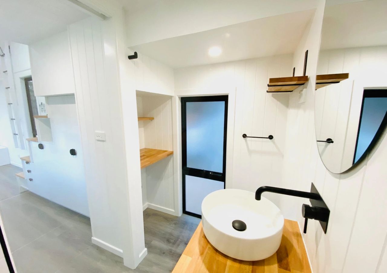 Bathroom of Avanti Plus Tiny House