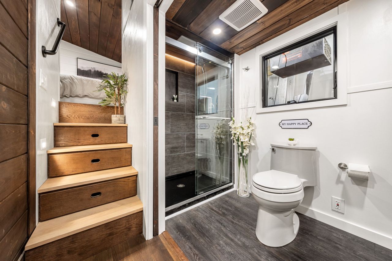 Bathroom of Retirement Retreat Tiny House- 2