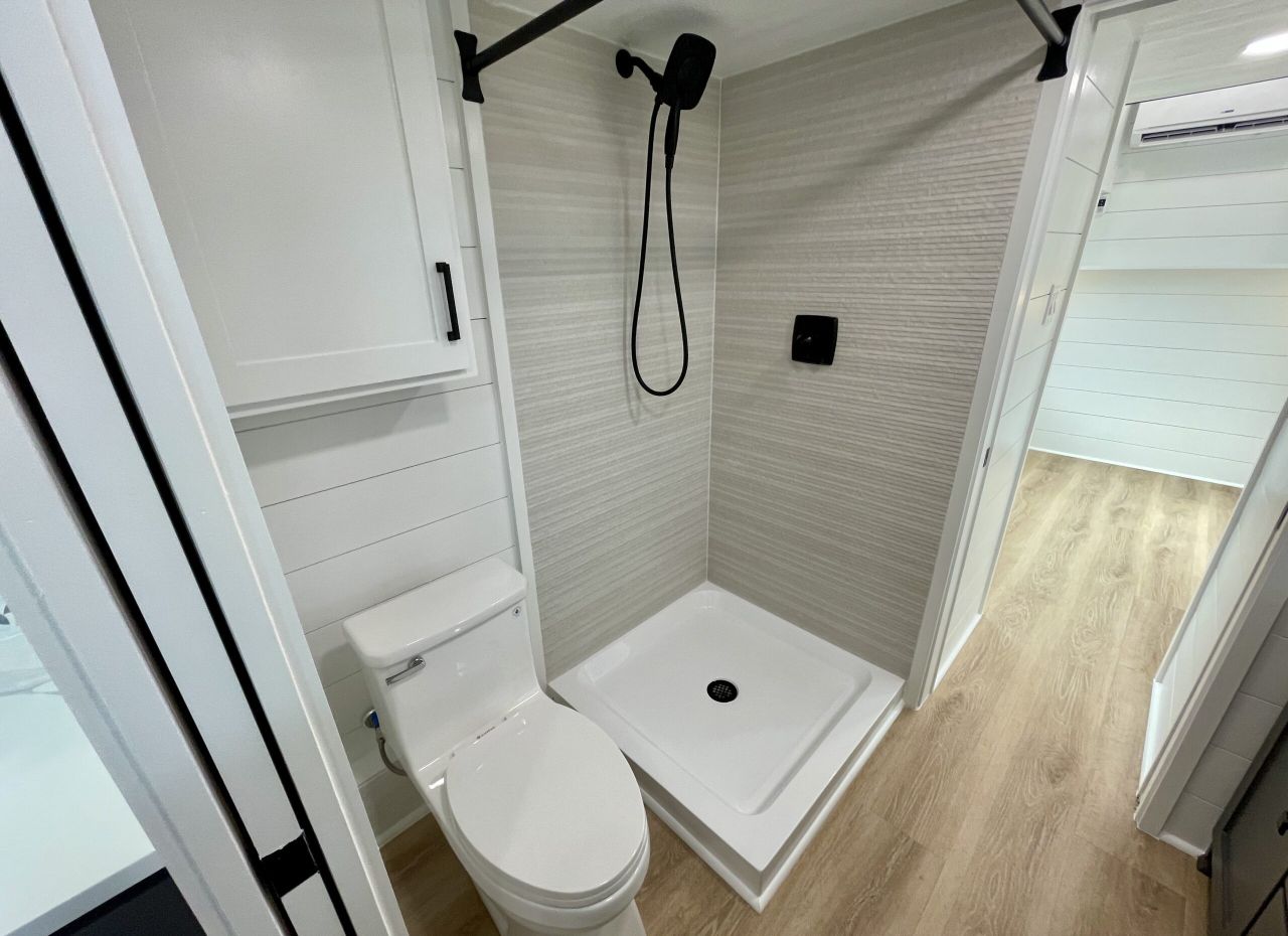 Bathroom of Sadie's Suite Tiny House- 3