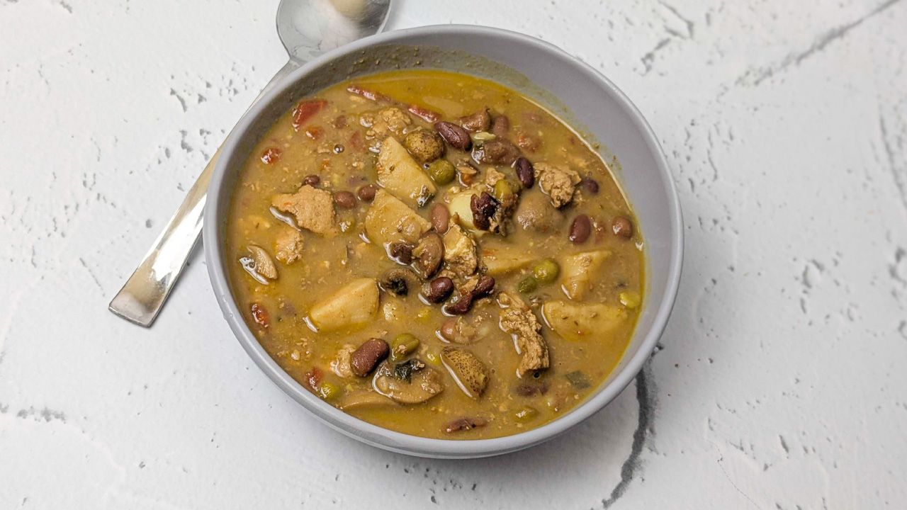 Bean stew with tofu recipe - 1