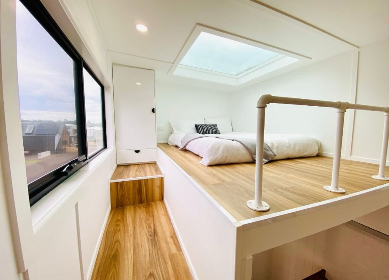 Bedroom of Mondo Tiny House- 1