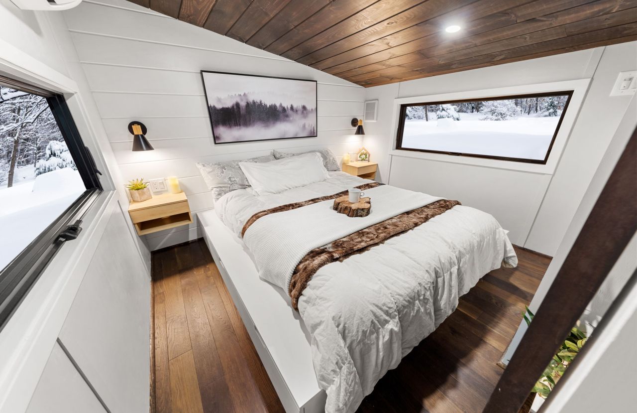 Bedroom of Retirement Retreat Tiny House