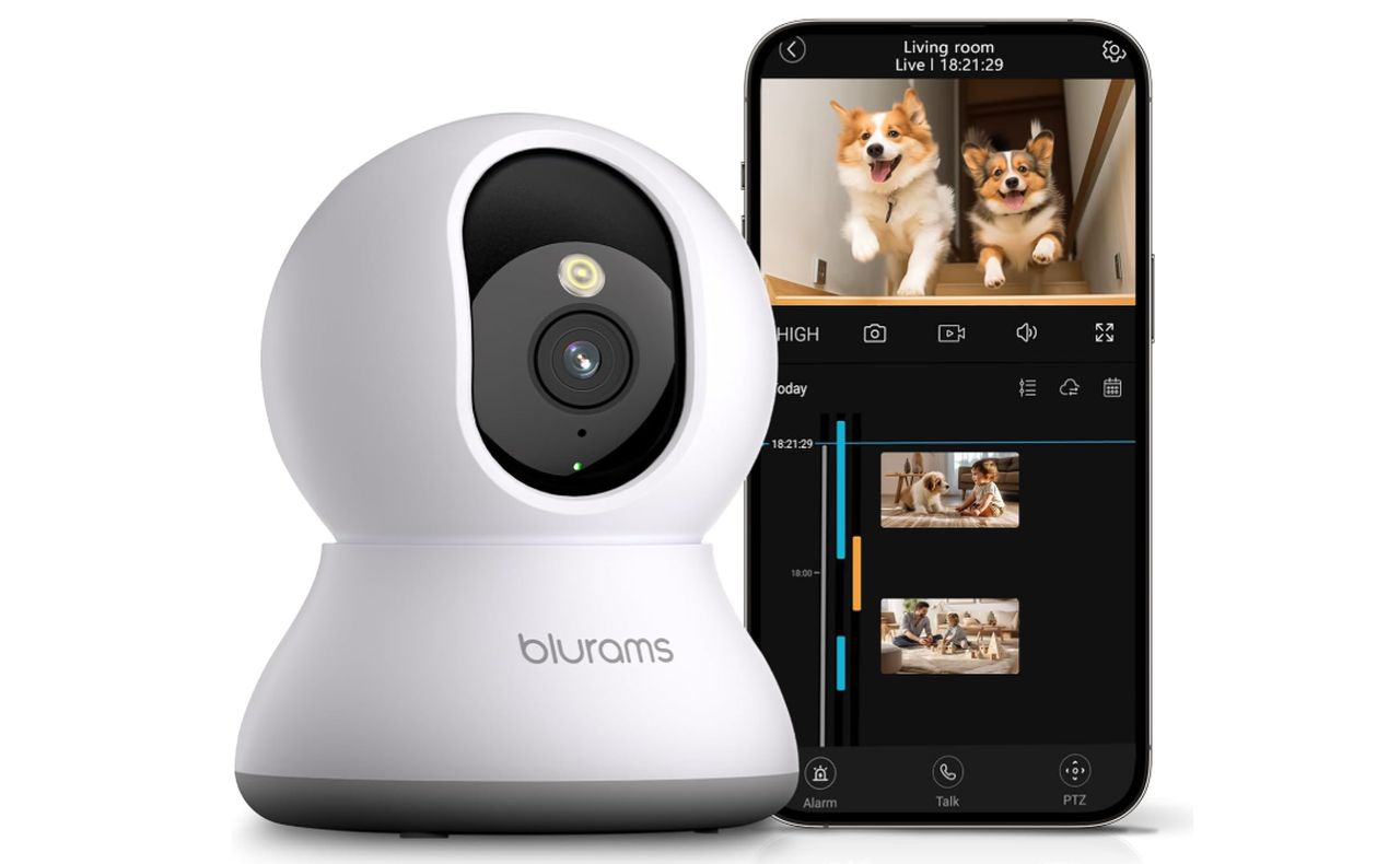 Blurams 2K Indoor Pet Camera (2023 Upgrade)