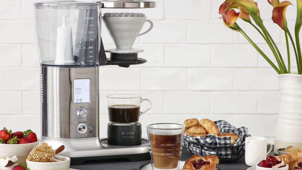 Breville Luxe Brewer With Removable Water Tank and Two Filters