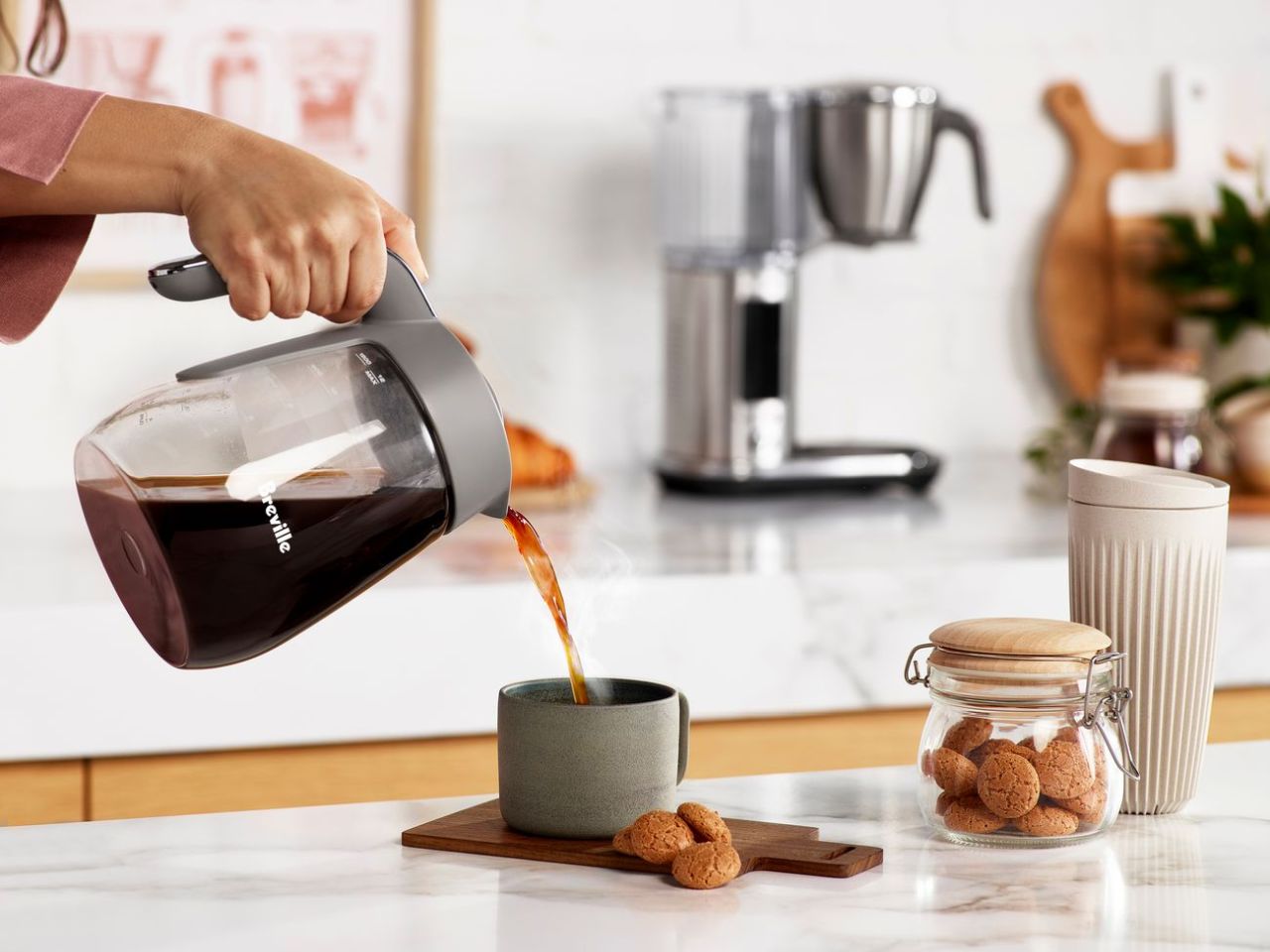 Breville Luxe Brewer With Removable Water Tank and Two Filters